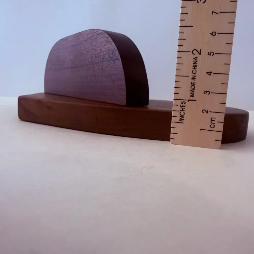 Heart Shaped Wood Wall Shelf Display 10.5 x 6